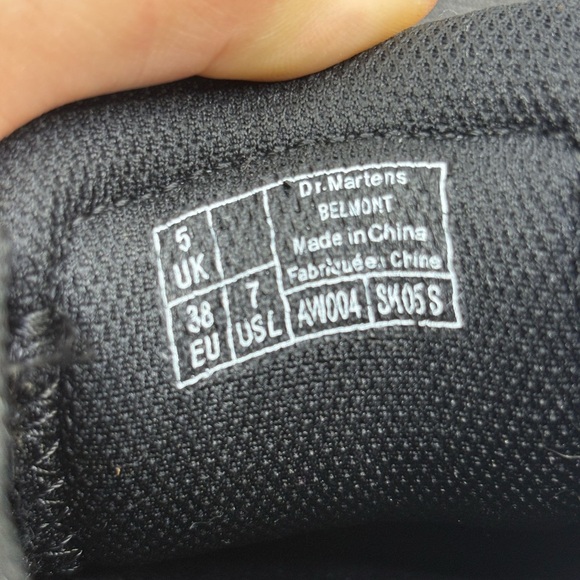 Dr. Martens Grey Belmont women’s size 7 - Picture 8 of 8